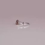 Two Stones Pear Radiant Cut Diamond Ring Custom Lab Grown Diamond Solid Gold Fine Designer Jewelry Ring Gift for Women