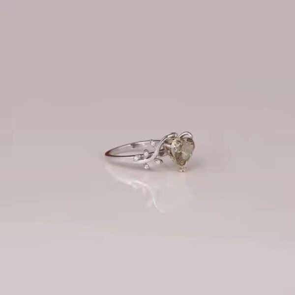 New latest Radiant Cut Lab Grown Diamond Ring Engagement Ring 14/18K Gold Engagement Wedding Ring Handmade Jewelry for Women