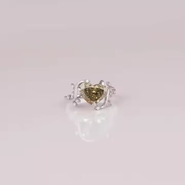 Radiant Cut Lab Grown Diamond Ring