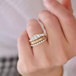 New Classic Lab Grown Round Cut Diamond 10K/ 14K/ 18K Yellow Gold Full Diamond Engagement Ring for Export Sale From India