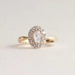 Custom Handmade Jewelry Lab Grown Diamond Engagement Ring 10K/ 14K/ 18K Gold Jewelry Rings for Women Diamond Rings