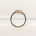 Custom Handmade Jewelry Lab Grown Diamond Engagement Ring 10K/ 14K/ 18K Gold Jewelry Rings for Women Diamond Rings