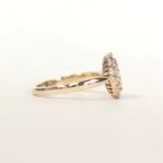 Custom Handmade Jewelry Lab Grown Diamond Engagement Ring 10K/ 14K/ 18K Gold Jewelry Rings for Women Diamond Rings