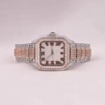 Round Cut Automatic D Colour VVS Diamond Moissanite Watch