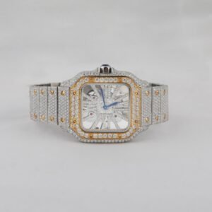 2 Tone Skeletone Version Wrist Watch