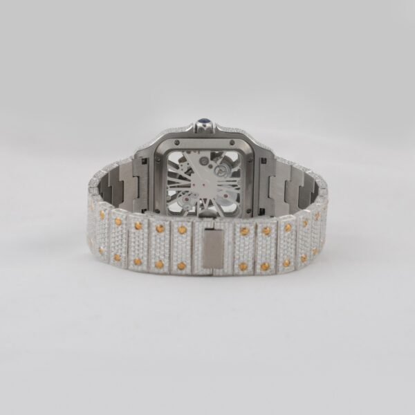 2 Tone Skeletone Version Wrist Watch
