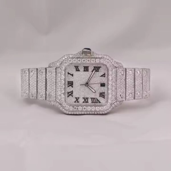 Premium Affordable Sparkling Huge Mechanical Watch