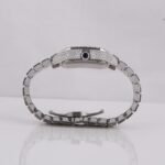 Full White Buss Down Mossanite Diamond Watch