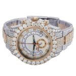Mossanite Diamond Studded AP Watch