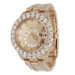 Pass Diamond Tester Full Stunning Yellow Hip Hop Watch