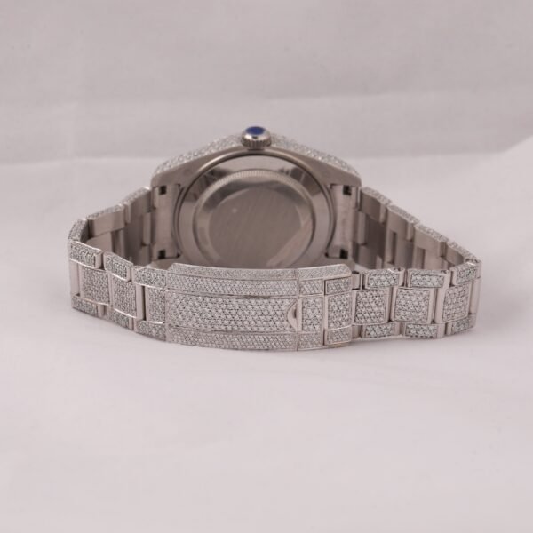Green Dial Full White Fancy Super Clone Watch