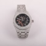 Customizable Luxury Men's Hip Hop Watch Real Moissanite & Diamond Studded Watch