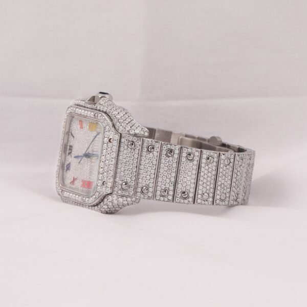 Rainow Dial Roman Dial Full White Fancy Watch