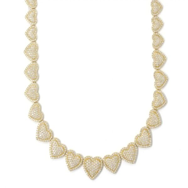 Miami cuban Round Cut diamond chain vvs clarity