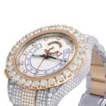 Mossanite Diamond Studded AP Watch