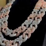 Iced Out Lab Moissanite Diamond Cuban Link Chain Hip Hop Customized Luxury Jewelry Best Gift for Men Hip-hop Chains