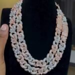 Iced Out Lab Moissanite Diamond Cuban Link Chain Hip Hop Customized Luxury Jewelry Best Gift for Men Hip-hop Chains