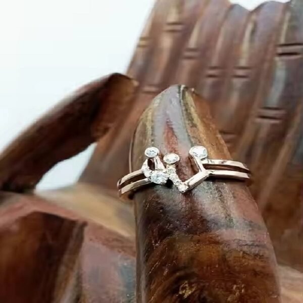 100% Satisfaction Guaranteed Custom Fancy Solitaire Diamond Ring for Engagement Wedding 14k 18k Gold Trendy Diamond Ring