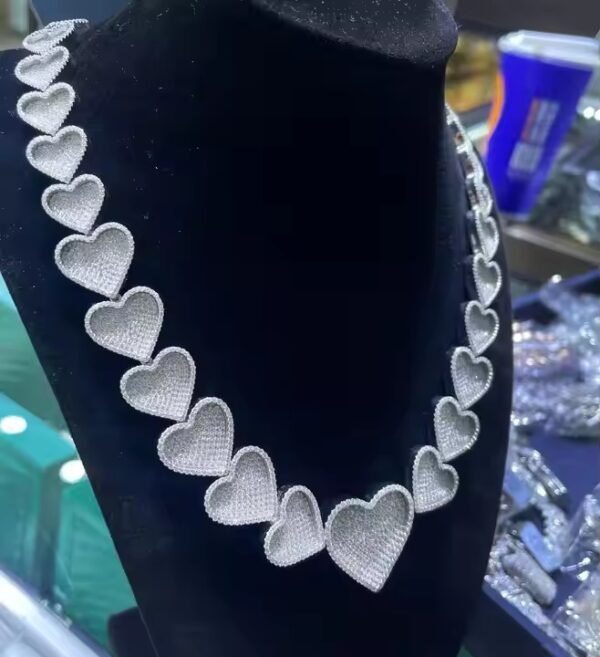 Lab Grown Diamond Hip Hop Cuban Link Chain In 10K/14K/ 18K Gold Luxury Jewelry In Round Cut Fine Chains Necklaces for Men