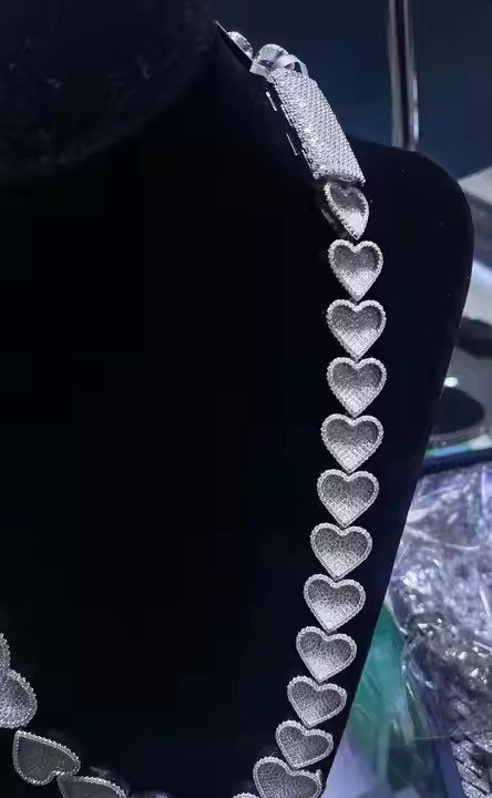 Lab Grown Diamond Hip Hop Cuban Link Chain In 10K/14K/ 18K Gold Luxury Jewelry In Round Cut Fine Chains Necklaces for Men