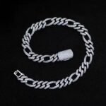 Fully Customized Luxury Gold Cuban Link Chain Latest Iced Lab Moissanite Diamond Hip Hop Jewelry Gift for Men