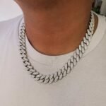 Iced Cuban Link Chain Necklace Chain Hip Hop Jewelry 12mm Silver or Gold Necklace Miami Chain Thick From India for Men