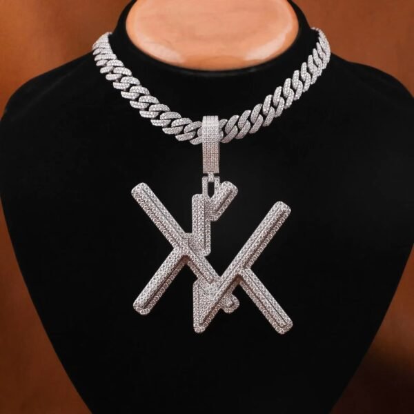 Moissanite Diamond Hip Hop Pendant