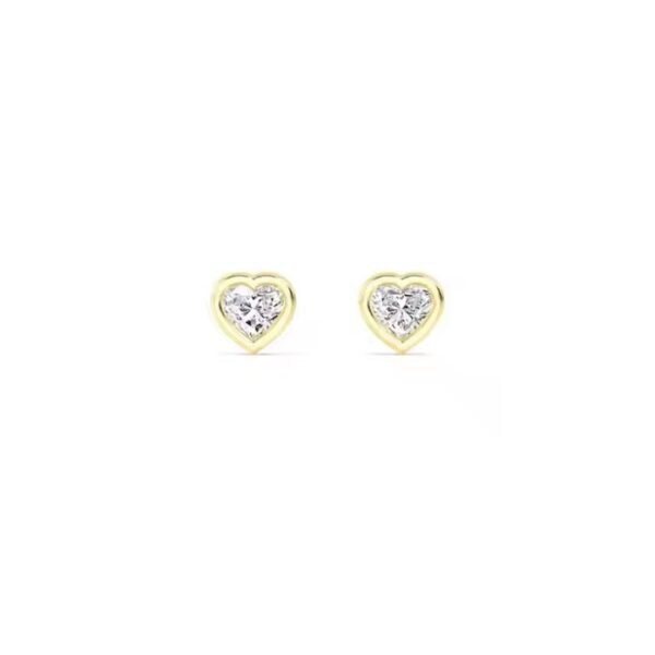S925 Sterling Silver Heart Earrings