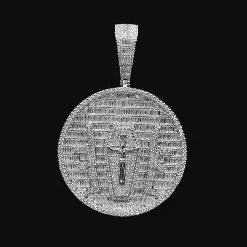 Moissanite Diamond Hip Hop Pendant