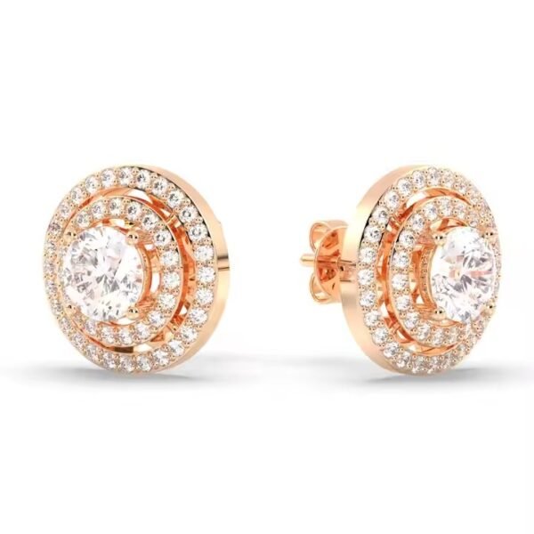 Luxury 925 Sterling Silver Diamond Earrings Premium Quality for Women for Weddings Parties or Gifts Best Price Guaranteed