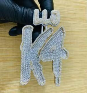 Moissanite Diamond Hip Hop Pendant