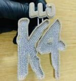 Unique & Trendy pendant Exaggerated Round Shape Fully Iced Out Sterling Custom Hip Hop Pendant for Rapper from India