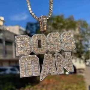 Moissanite Diamond Hip Hop Pendant