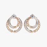 Diamond Stud Earrings with Screw Back in 14K Gold Perfect for Luxury Gift Stores Jewelry Chains and Wedding Events