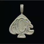 Unique and Trendy pendant Exaggerated Round Shape Fully Iced Out Sterling Custom Hip Hop Pendant for Indian supplier