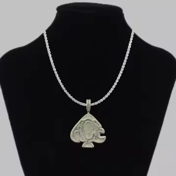 Unique and Trendy pendant Exaggerated Round Shape Fully Iced Out Sterling Custom Hip Hop Pendant for Indian supplier
