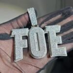 Silver Hip Hop Pendant New Street Fashion Design Diamond Moissanite Personalized Christian Cross Baguette Fine