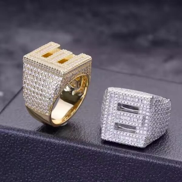 Luxury Diamond Engagement Ring Statement Ring in 18K White Gold for High End Wedding Jewelry Collections
