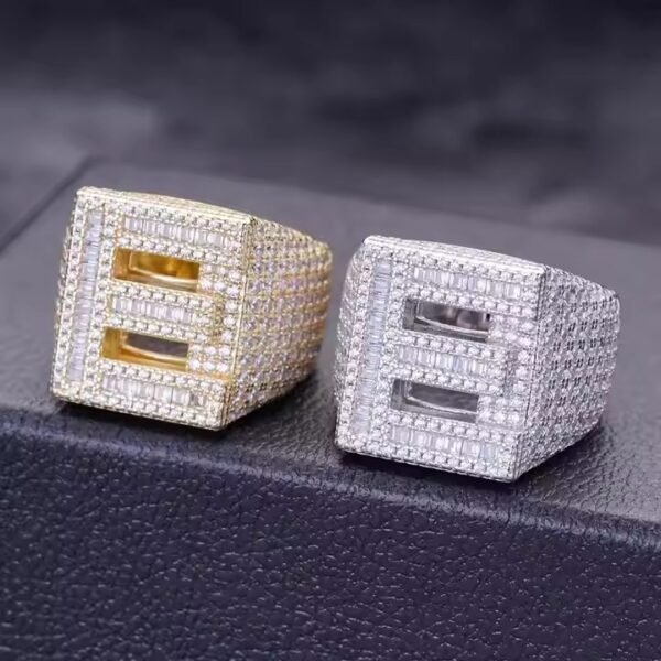 Luxury Diamond Engagement Ring Statement Ring in 18K White Gold for High End Wedding Jewelry Collections