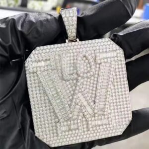 Moissanite Diamond Hip Hop Pendant