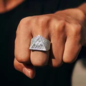 Diamond Hip hop Ring