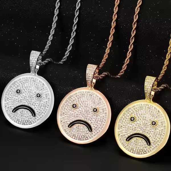 Unisex 925 Silver Custom Pendant Iced Fine Memory Design Diamond Moissanite Personalized Artist for Children's