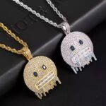 Lab Grown Hip Hop Rapper Iced Out Letter Pendants 10K/14K Gold Material Available in affordable Prices