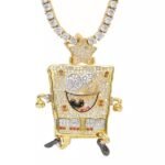 925 Silver Hip Hop Pendant Iced Street Fashion Design Diamond Moissanite Personalized Christian Cross Plated Alloy Charms