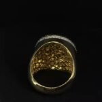 Designer Diamond hip hop Ring Unique Double Band Halo Ring for Luxury Jewelry Collection for men