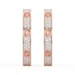 Best Quality Classic Round Cut Diamond Stud Earrings for Women Wedding Party or Gift Available at Affordable Price