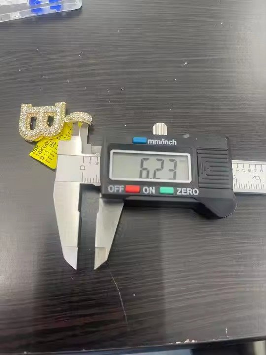 Best Quality Men's Hip Hop Pendant Fully Iced baguette Cut Moissanite Diamond VVS1 VVS Heavy Moissanite Diamond Necklace