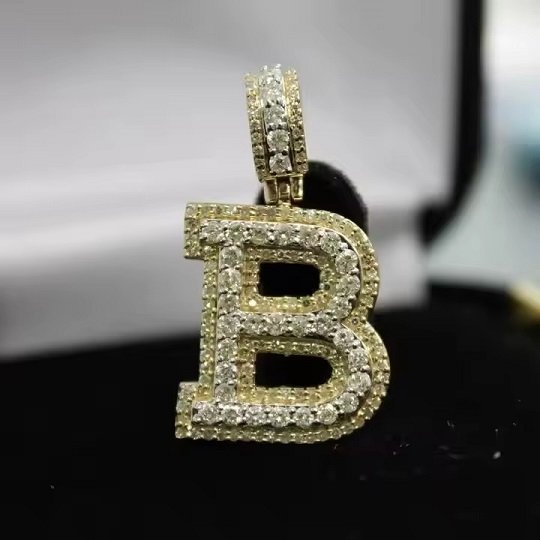 Moissanite Diamond Hip Hop Pendant