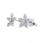 High on Demand Luxury Diamond Hoop Earrings in 18K Gold for Evening Events and Special Occasions Available at Affordable Price