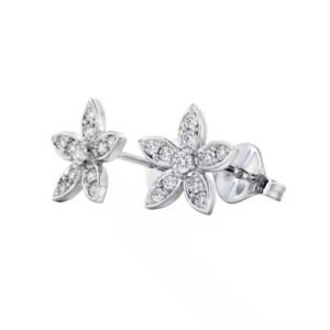 Luxury 18K Gold Diamond Hoop Earrings